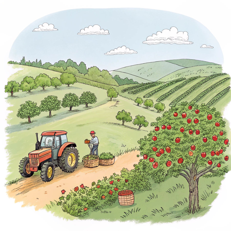Siti aziende agricole e fattoria