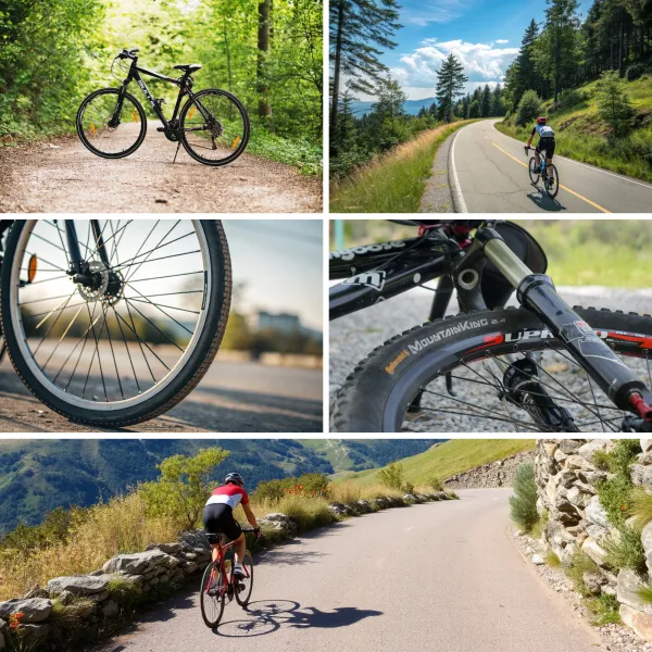 Creazione foto per un sito web del negozio di bici