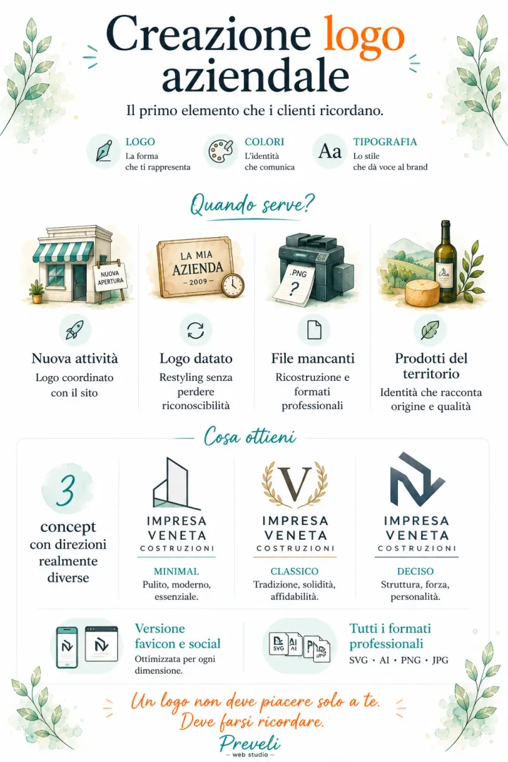 Creazione logo aziendale: cos'&egrave; che funziona davvero