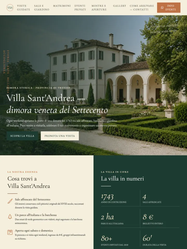 Ville e castelli: la sezione commercialmente più viva