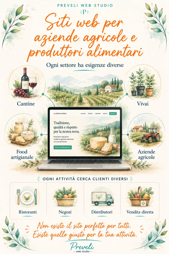 Settore agricolo e alimentare su Google: la logica è diversa