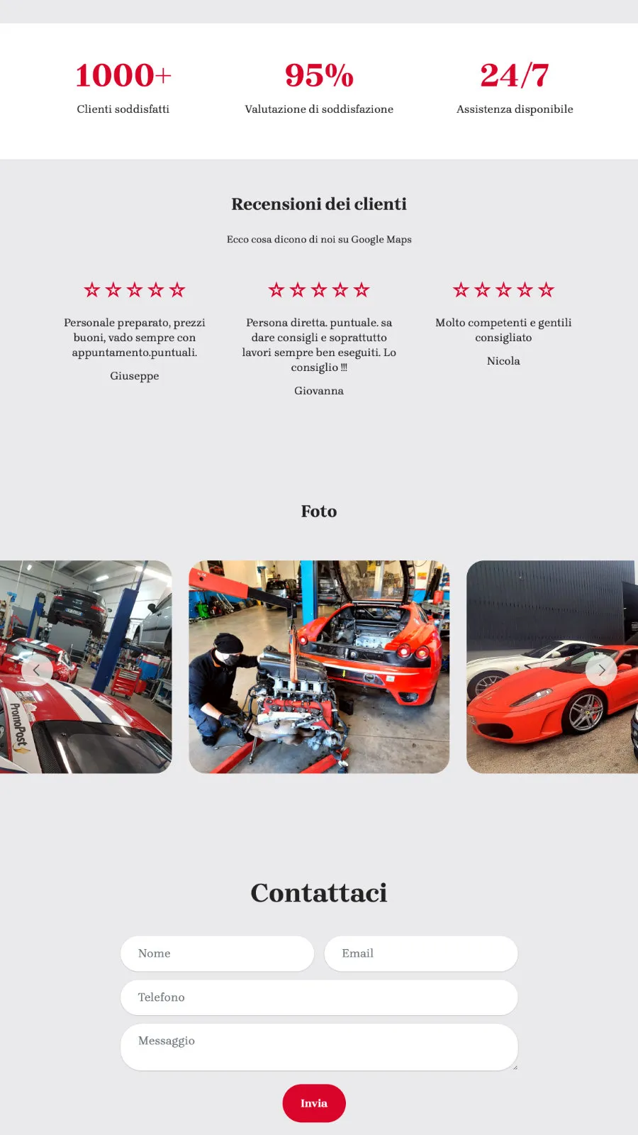 

              Sito aziendale: per concessionari, rivenditori e autofficine specializzate
    